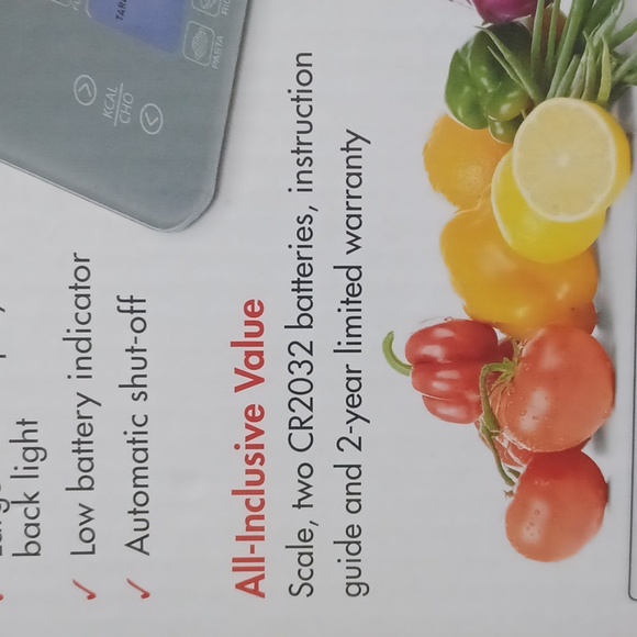 Digital Kitchen Food Scale NEW - Picture 3 of 10